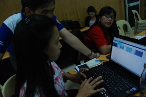 RPCO 6 coaches participant to use different social media tools during the hands on training