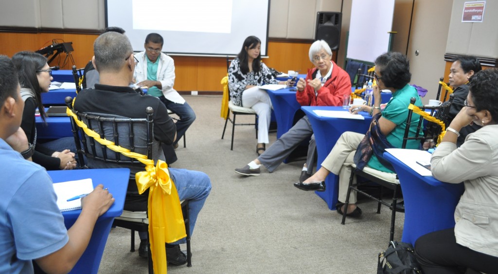 Representatives from the Program Support Office (PSO), Regional Program Coordinating Office-1 (RPCO-II) Provincial Program Management and Implementing Unit (PPMIU), together with Quirino governor Junie Cua, gather on a consultative meeting aimed at realizing a sustainable coffee industry in the province.