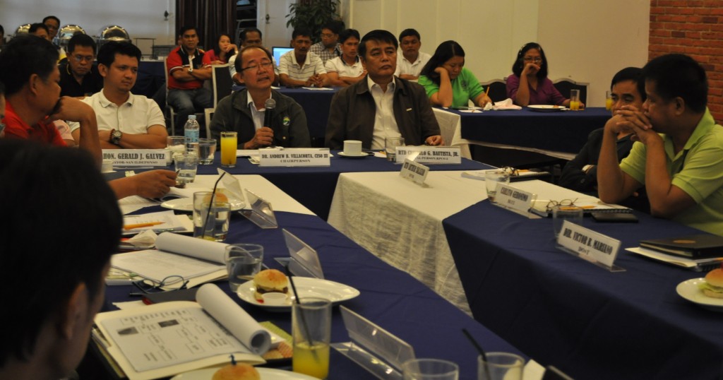 Central Luzon Regional Project Advisory Board (RPAB) chairman Dr. Andrew Villacorta announces approval of the ‘Triple B Enterprise Charantin Project’ during the second meeting on the sub-project held on August 8, at the Grand Lewis Hotel in Angeles City, Pampanga.