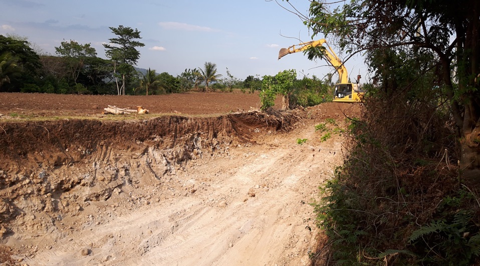 A portion of the Bulanao-Amlao FMR FMR subproject in Tabuk City, Kalinga (Photo taken on April 28, 2016)