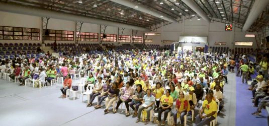 Farmers and Fisherfolks during the 2017 Farmers Forum held at Davao Del Norte.