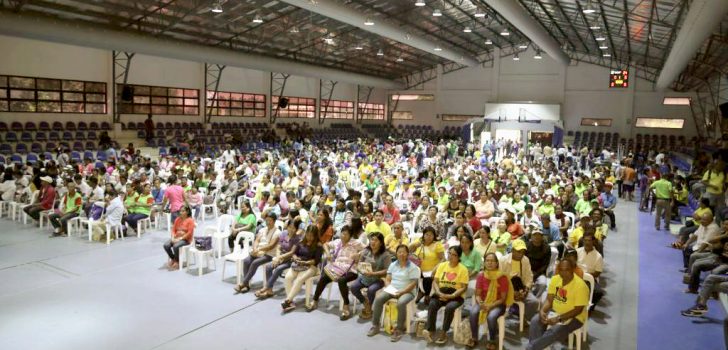 Farmers and Fisherfolks during the 2017 Farmers Forum held at Davao Del Norte.